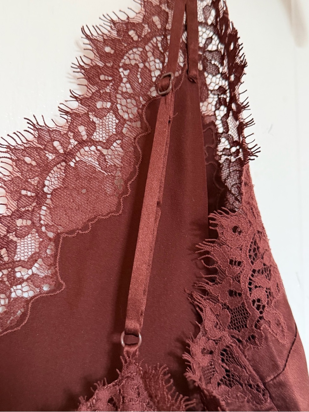 Dôen Lace Trim Silk Cami BNWT - Picture 7 of 7